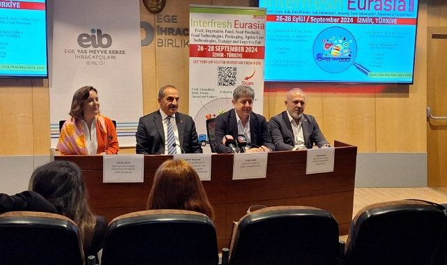 Uçak’tan bol ihracat temennisi: Interfresh Eurasia 26-28 Eylül’de İzmir’de