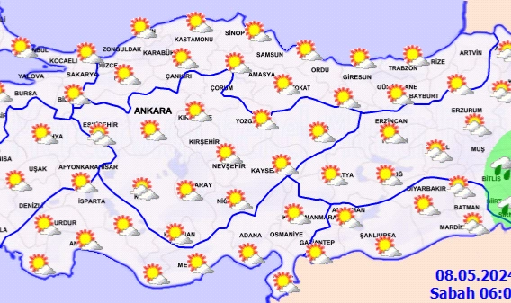 Ülke genelinde bugün hava nasıl olacak? 
