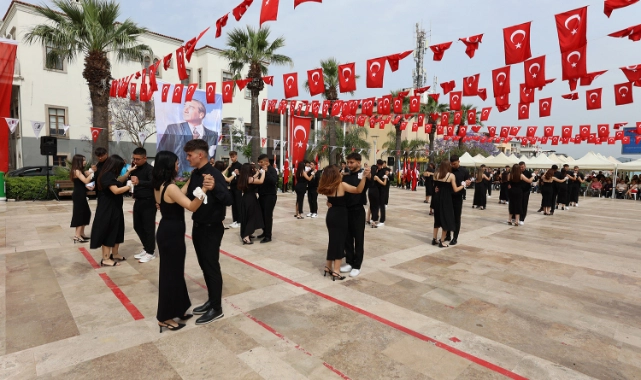 Urla'da 19 Mayıs coşkusu 