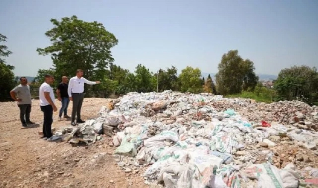 Başkan Duman'dan uyarı: Kaçak moloza 464 bin lira ceza!