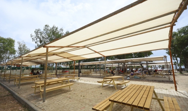 Efes Selçuk Pamucak Sahili yaza hazır  