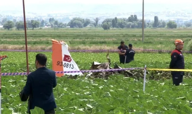 Kayseri'de eğitim uçağı düştü... Kazada 2 pilot şehit oldu