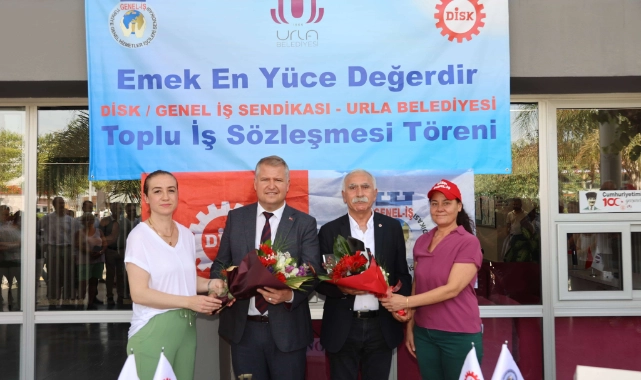 Urla’da TİS sevinci... Başkan Balkan: “İşçimizi enflasyona ezdirmedik”