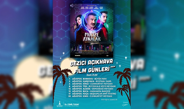 Açık havada film keyfi başlıyor