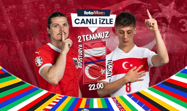 Avusturya-Türkiye maçı heyecanı başladı