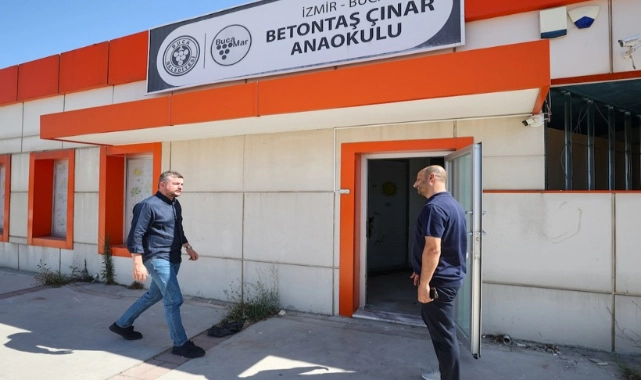 Buca Belediyesi Çınar Anaokulları yeni döneme özenle hazırlanıyor