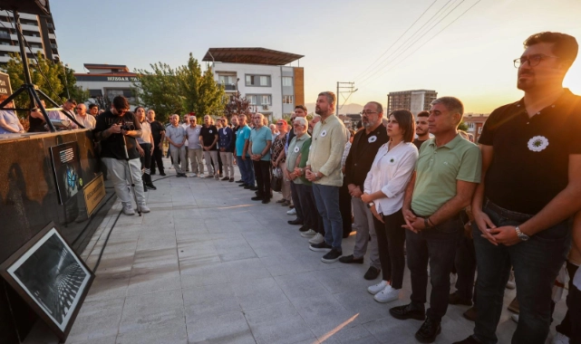 Buca’da Srebrenitsa için anma töreni