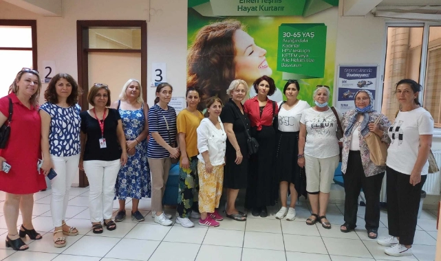 Çiğli’de kadınlara kanser taraması desteği