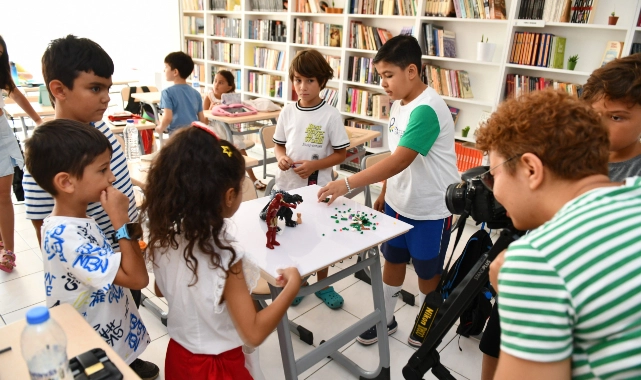Çiğlili çocuklar kendi animasyon filmini yaptı