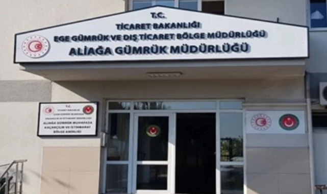 İzmir'de büyük operasyon: Aliağa Gümrüğü'nde aramalar devam ediyor