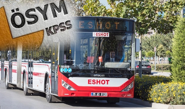 İzmir'de toplu taşımaya KPSS ayarı