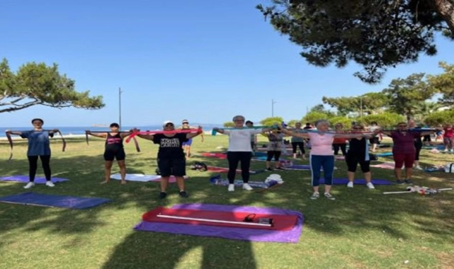 Menderes'te pilates rüzgarı!