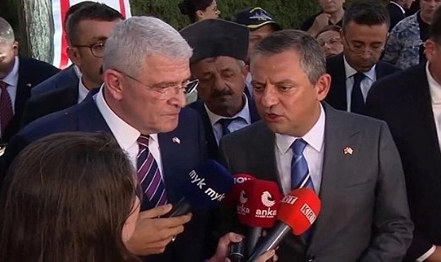 Özel ve Dervişoğlu KKTC'de... İttifak sorusuna yanıt