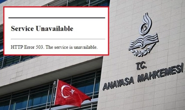 Siteye erişilemiyordu... AYM'den açıklama geldi: Neden giriş yapılamıyor?