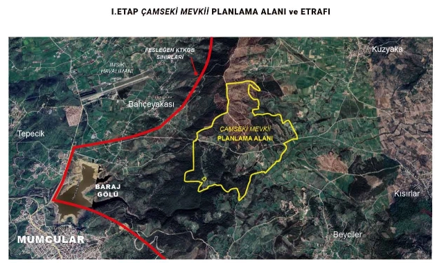 Bodrum ve Milas'ta 400 hektar alan imara açıldı: Yanan ormanlık alan da yer alıyor