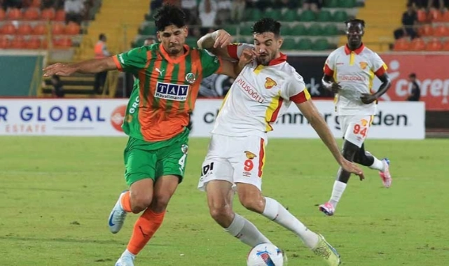 Göztepe, Alanyaspor karşısında 1 puan ile yetinde
