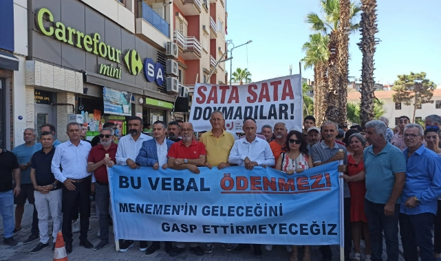 Menemen Belediyesi’ne arazi satışı çıkışı: “Toprağımdan uzak dur!”