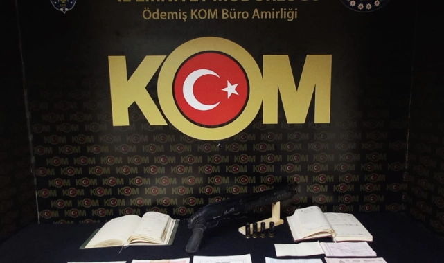 Ödemiş'te Tefecilik Operasyonu: Bir Şahıs Gözaltında