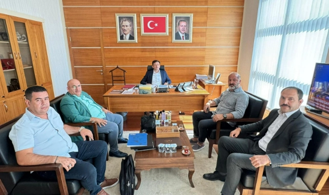 TİGAD Heyeti, AK Parti Genel Merkezi'nde Hamza Dağ'ı Ziyaret Etti