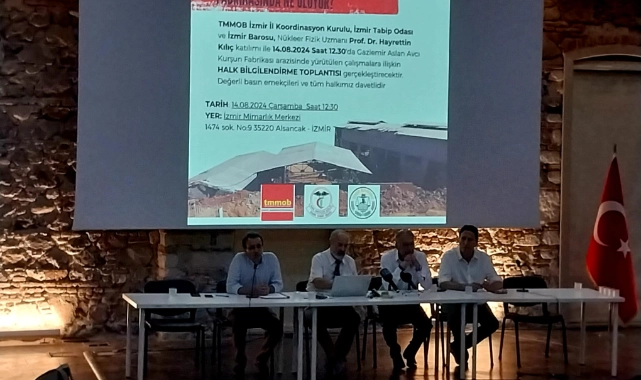TMMOB'dan yerel yönetime çağrı, şirkete eleştiri: İzmir'in Çernobil'i zehir saçmaya devam ediyor 