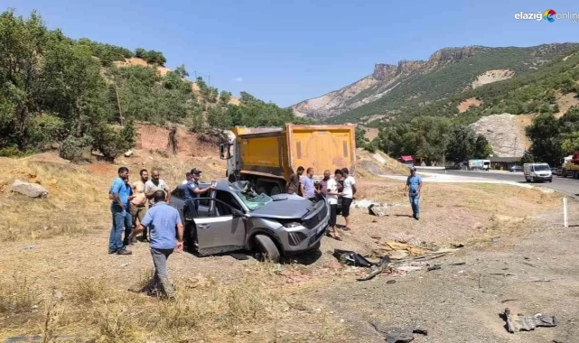 Tunceli’de korkunç kaza: 2’si ağır 7 yaralı