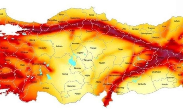 Türkiye'nin diri fay haritası güncellendi: İşte en riskli bölgeler... 