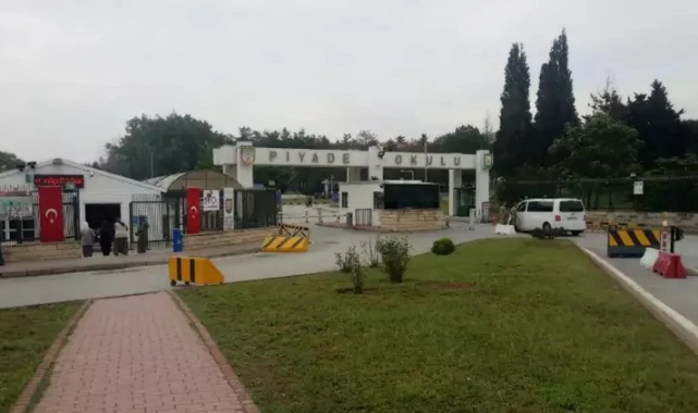 Tuzla Piyade Okulu'nda yangın! 