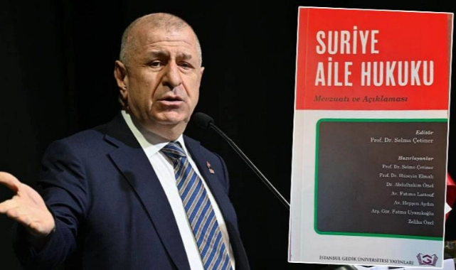 Ümit Özdağ'dan "Suriye hukuku" iddiası: "Adalet Bakanlığı mahkemelere kitap gönderdi"