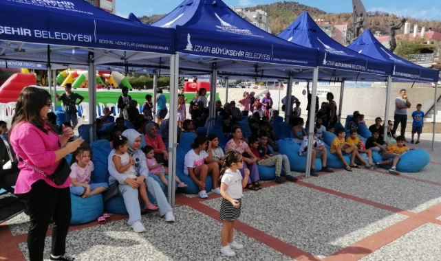 Büyükşehir'den, yangından etkilenen çocuklara özel etkinlik