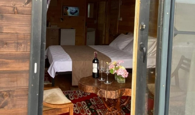 Dikili Katıralanı Köyü’nde bungalov farkı “Dikili Günebakan”