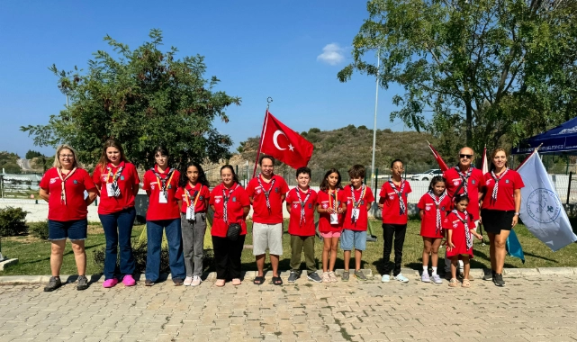İzcilerin kamp mesaisi
