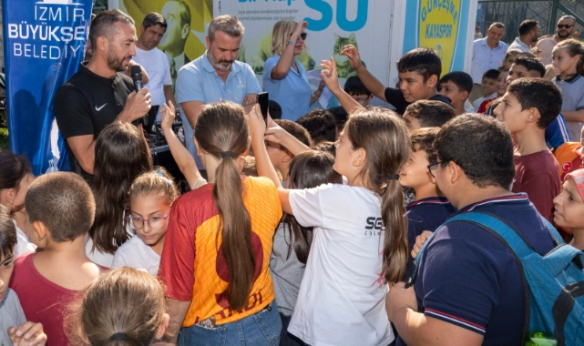İzmir'in çocukları sporla tanışıyor: 'Mahallede Eğlence Var'