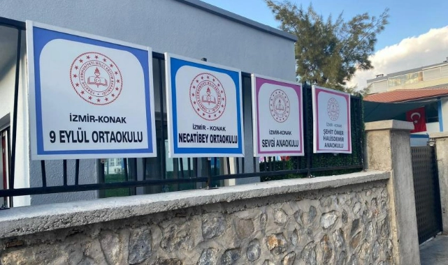 İzmir’de tek binada beş okul 