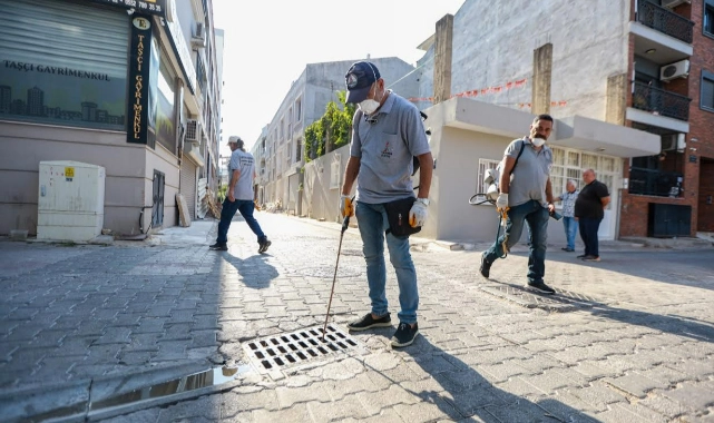 Karşıyaka’da haşerelere karşı tam saha mücadele