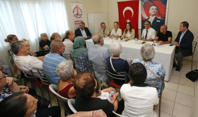 Karşıyaka'da sorunlar 'ortak akıl' ile çözülüyor: Başkan Ünsal'dan 'katılımcı yönetim' buluşması 