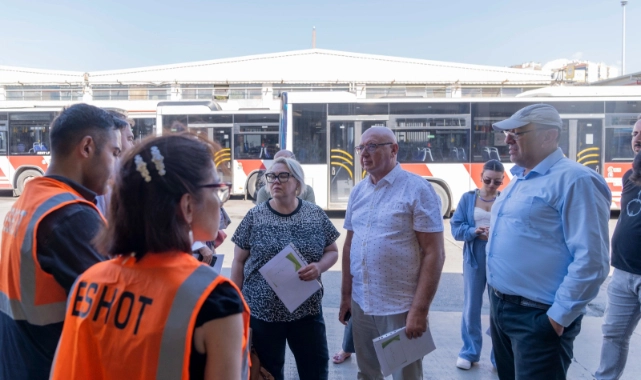 Litvanya heyeti İzmir Büyükşehir Belediyesi’nin çalışmalarını inceledi