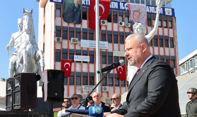 Menemen'de kurtuluş coşkusu: Milletimizin bağımsızlık mücadelesinin onur günüdür