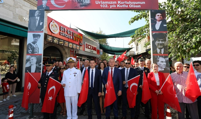 Urla’da 102. yıl gururu