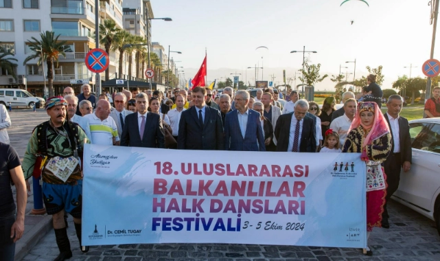 18’inci Uluslararası Balkanlılar Halk Dansları Festivali başladı