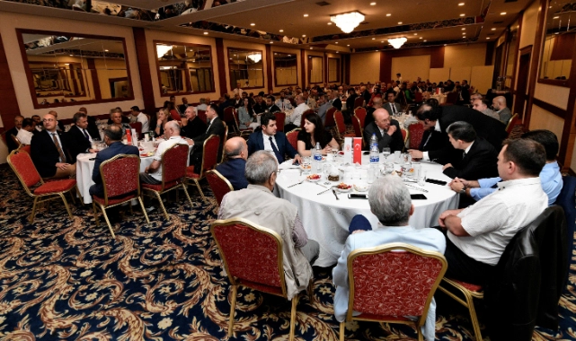 Başkan Eşki EKAF’ın gönül sofrasında konuştu: “Diyalog ve birlikte çalışmak topluma hizmetin anahtarıdır”