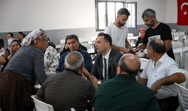 Başkan Ömer Eşki, Naldöken sakinleriyle buluştu