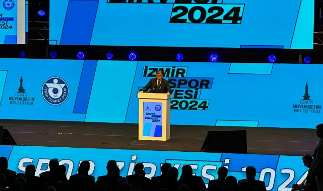 Başkan Tugay müdahale etti: İzmir Spor Zirvesi’nde İstiklal Marşı krizi! 