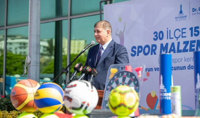 Başkan Tugay: "Yetenekli çocukların spor eğitimlerini biz üstleneceğiz"