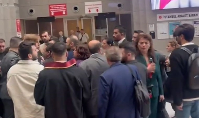 Çağlayan Adliyesi'nde X-Ray tartışması: Filiz Saraç ile güvenlikler arasında arbede yaşandı