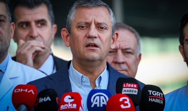 CHP Lideri Özel'den miting daveti: Türkiye'ye güç vermek üzere hepinizi buraya bekliyoruz