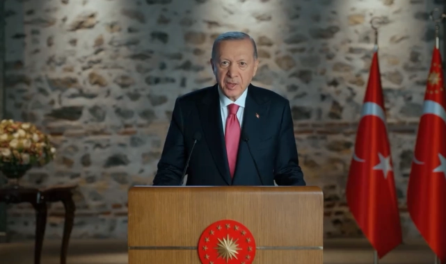 Cumhurbaşkanı Erdoğan'dan 101'inci yıl mesajı