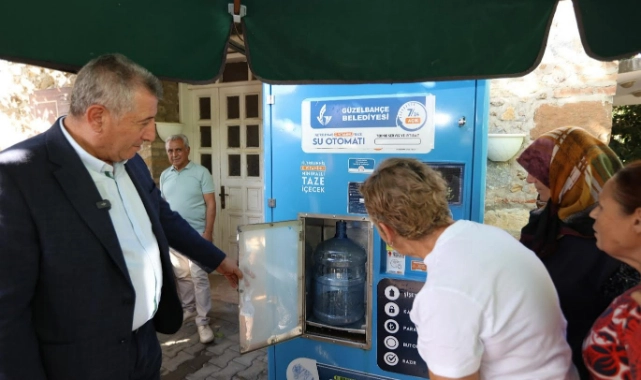 Güzelbahçe Belediyesi’nden 15 günde ikinci SUmatik hizmeti
