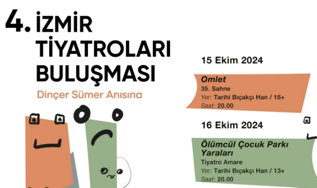 İzmir Tiyatroları Buluşması başlıyor