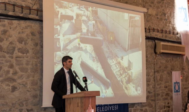 İZSU Genel Müdürlüğü 110 milyon Euro'luk yatırımla hayata geçireceği projeyi vatandaşlara tanıttı