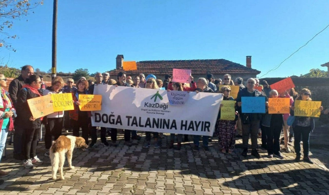 Kazdağları’nda talan sürüyor: Cengiz Holding’den iki yeni maden projesi! 
